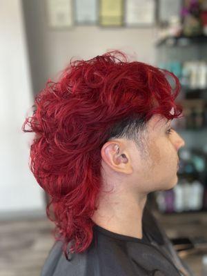 Cherry Red Hair Color