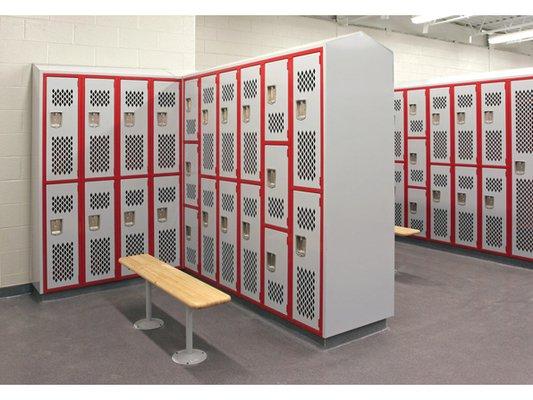 Athletic Lockers and Benches