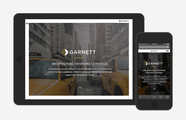 Garnett Site design and Dev.