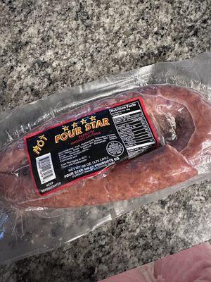 Expired sausage