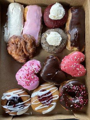 Valentine's Day donuts