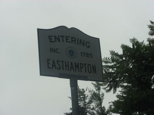 Entering Easthampton.