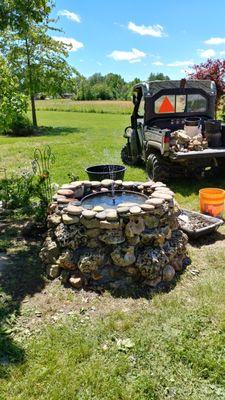 ROCK FOUNTAIN INSTALL