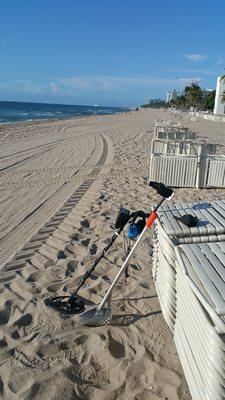 Beach Detecting booty