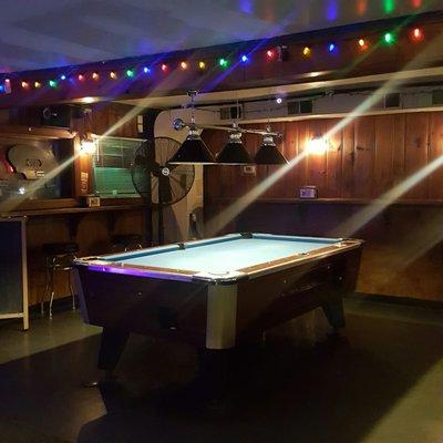 1 of 2 pool tables