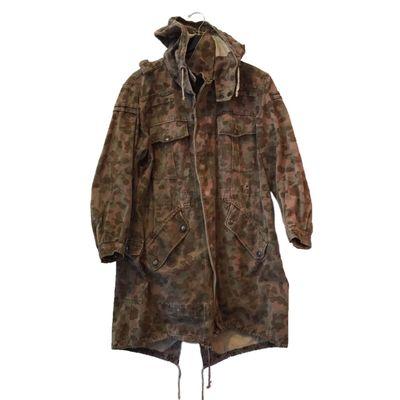 Vintage Camouflage Army Parka