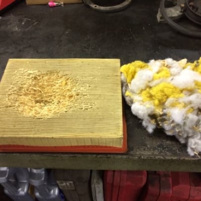 Good reason to check your air filter