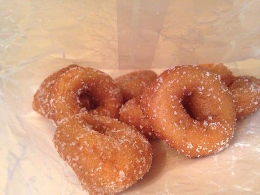 Tasty mini cider doughnuts