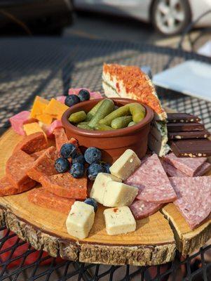 Charcuterie and cheese