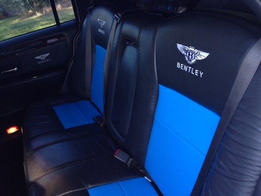 inside of 2013 Bentley look super stretch