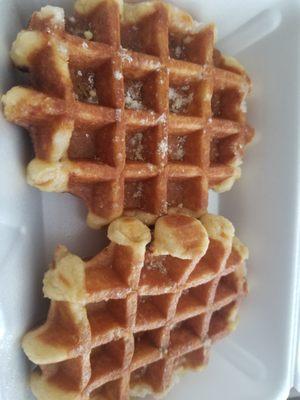 Their DELICIOUS Waffles!