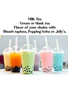 Boba milk tea