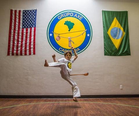 Our awesome kid tucson capoeira program will get your kids having fun while learning discipline, focus and culture!