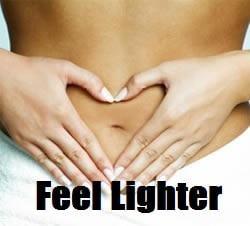 Feel lighter, refreshed, rejuvenated!