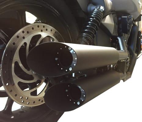 2017 Victory Octane Slip-on Mufflers. The sound is awesome!