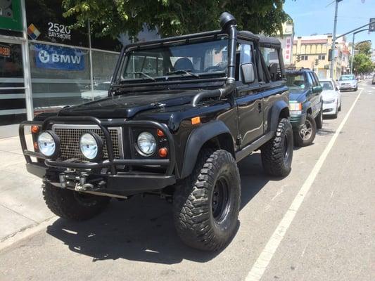 This is the place to get your Defender restored or modified.