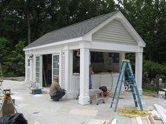 Pool bar & shed