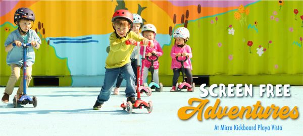 Get the little one out and active with Micro Kickboards award winning scooters!