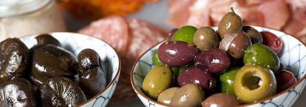 marinated olives