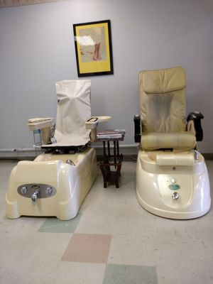 Pedicure area