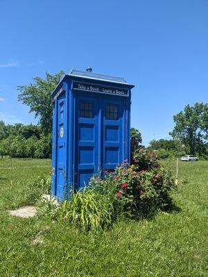 TARDIS Detroit community book box