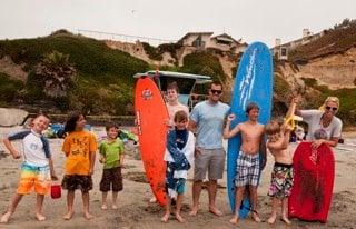 Summer Camp Surf lessons!