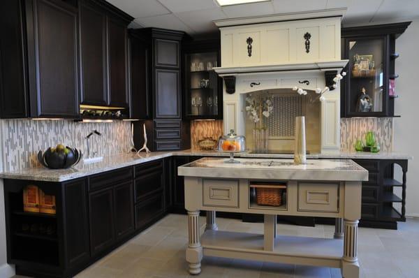 Transitional Kitchen with Granite Counter Tops serving San Diego, CA  and Orange County Areas