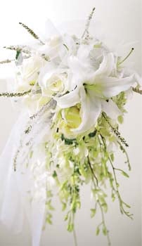 graceful cascading bouquet