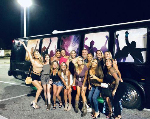 Birhday Party on 30a Limo Bus in  Miramar Beach  FL