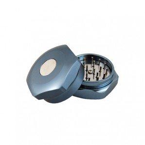 Silver Blue Marijuana Grinder