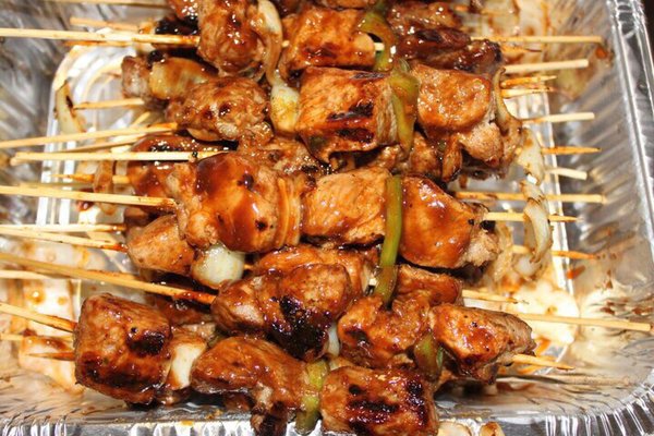 Pinchos de pollo!