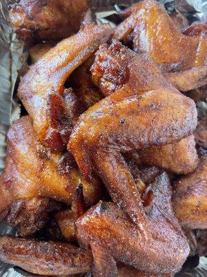 SWEET N'  SASSY 
 JUMBO SMOKED WHOLE WING WEDNESDAY...