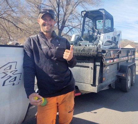 Welcome our new 2022 Bobcat Loader! What a beautiful addition to our crew lineup.