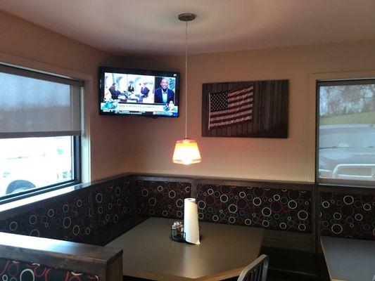 New remodel with TVs