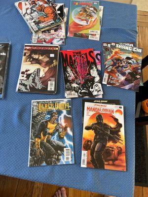 Comic store loot