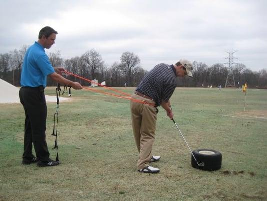 Learning how to use the ground for power.