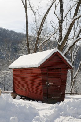 Corn Crib at Quiet Valley