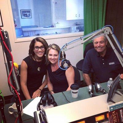 Guests on the OA Show - Live Business Radio Talk Show)discussing housing options for seniors in Santa Barbara County,