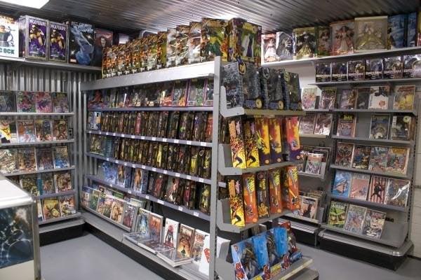 comics area