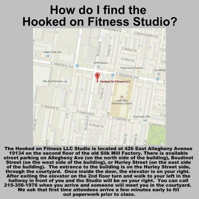 How to find Hooked on Fitness...