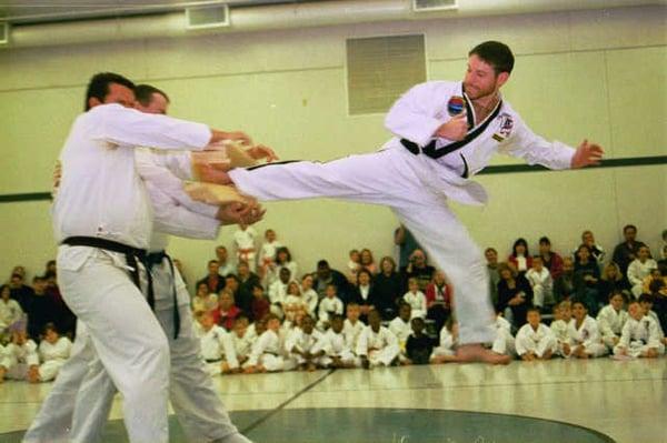 Board Breaking is an important (and exciting) part of taekwondo training.