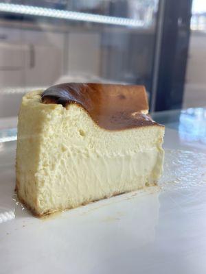 Burnt Basque cheesecake by at Vanilla Street bakery 
Instagram @vanillastreet.la