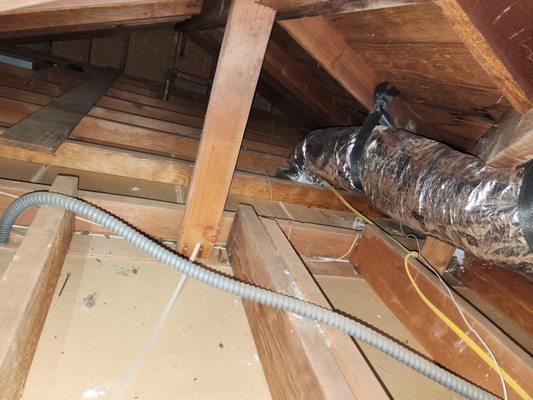 Attic cleaning