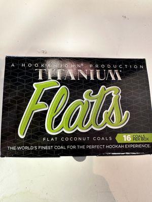 Titanium Coconut coals