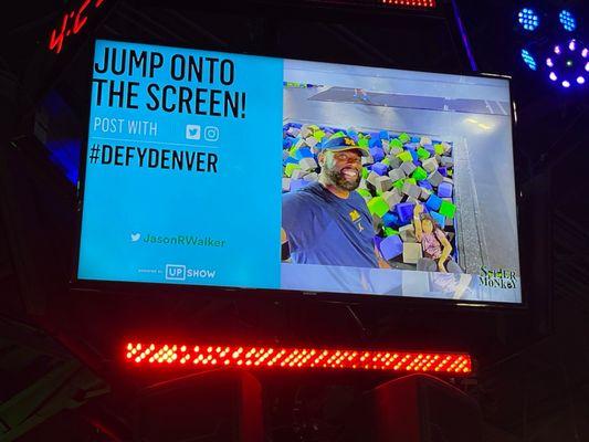 Jump onto the screen. #defydenver