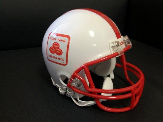 Not having State Farm is like playing Football with out a Helmet. #imwithGO