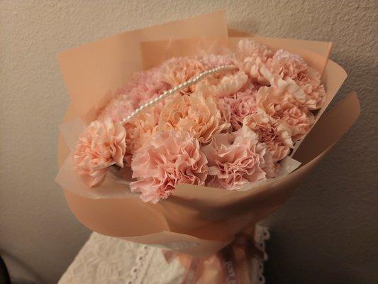 Mother's Day carnation bouquet