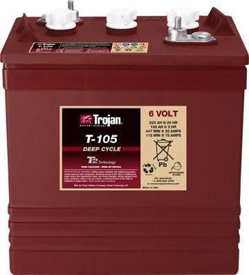 Trojan brand Golf Cart battery