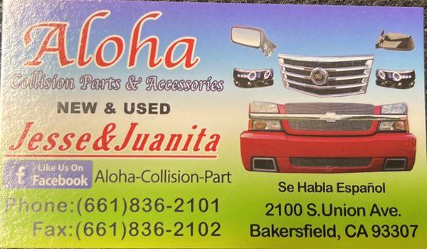 Aloha Collision Parts