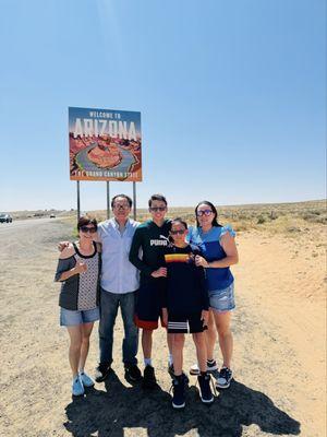 Sign stop Arizona